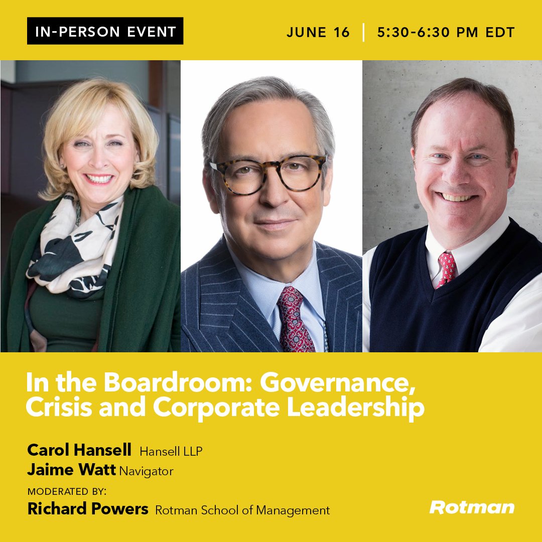 Rotman Events tweet media
