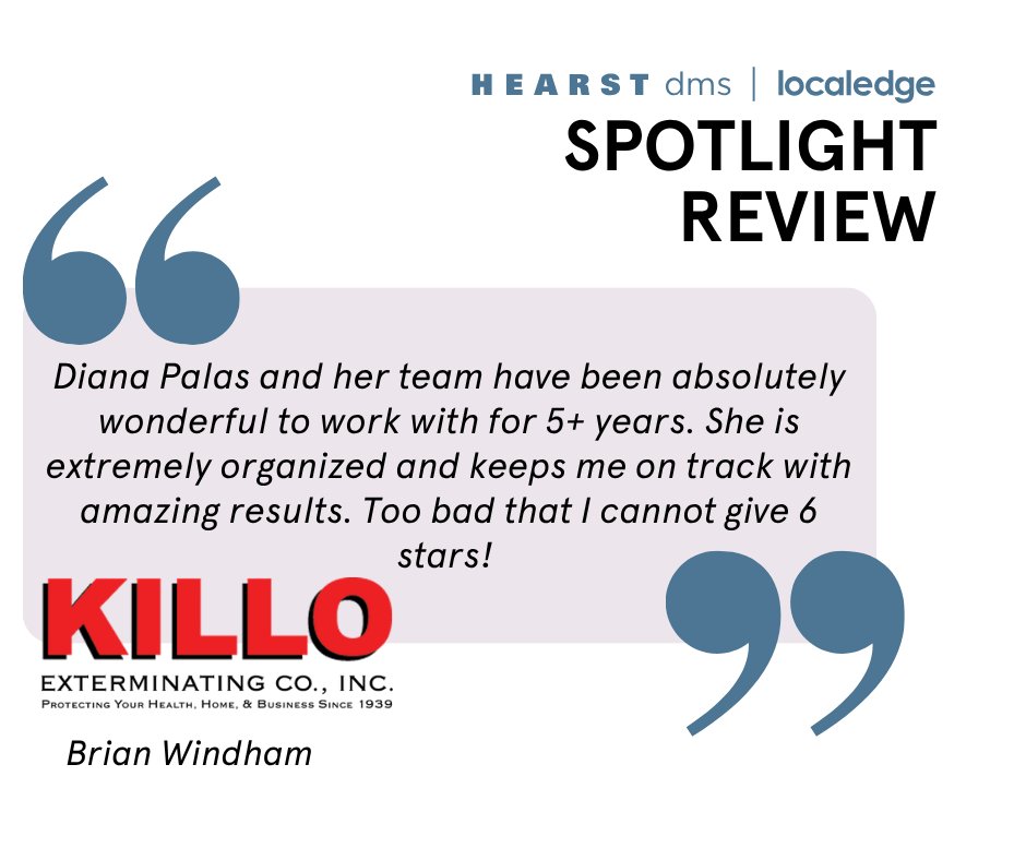 LocalEdge's tweet photo. A great spotlight of reviews for Diana Palas! 👏 Diana continues to prioritize our clients and their needs. Thank you for all of your hard work! https://t.co/tGnDcaWomB
