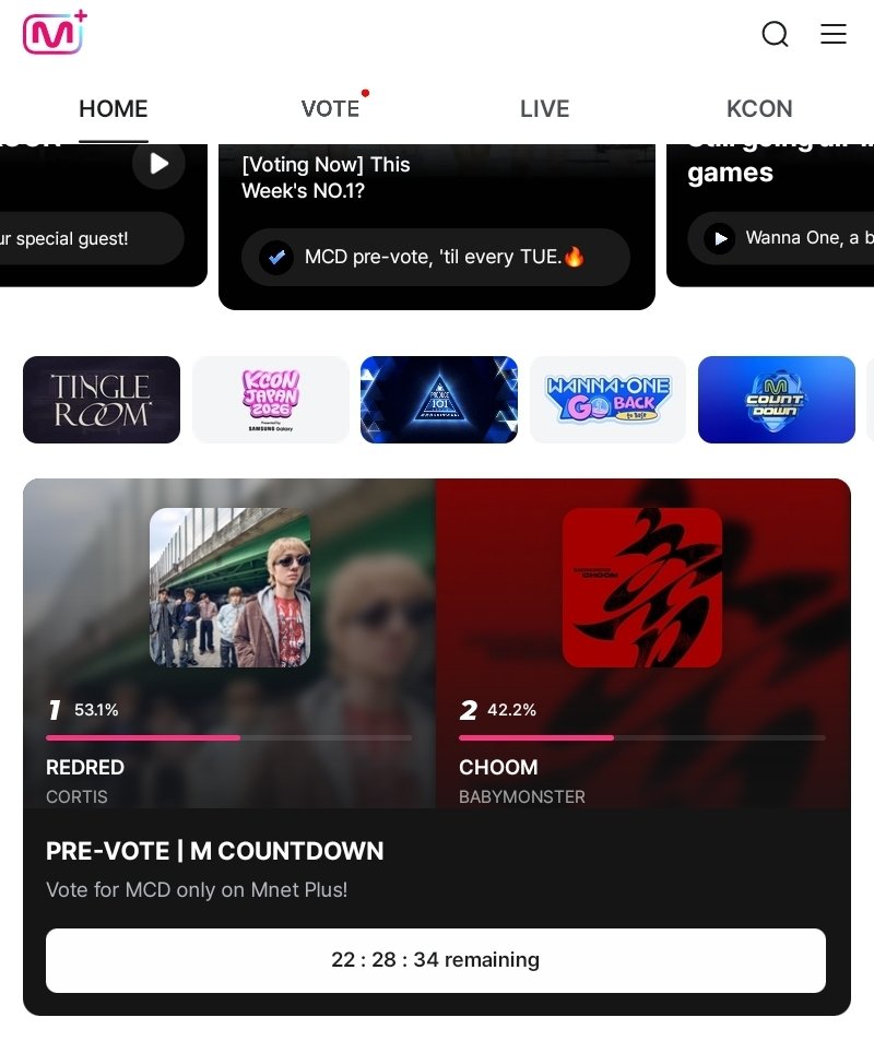 Idk why monstiez are not voting 😭
We ain't getting that encore Ig 😔