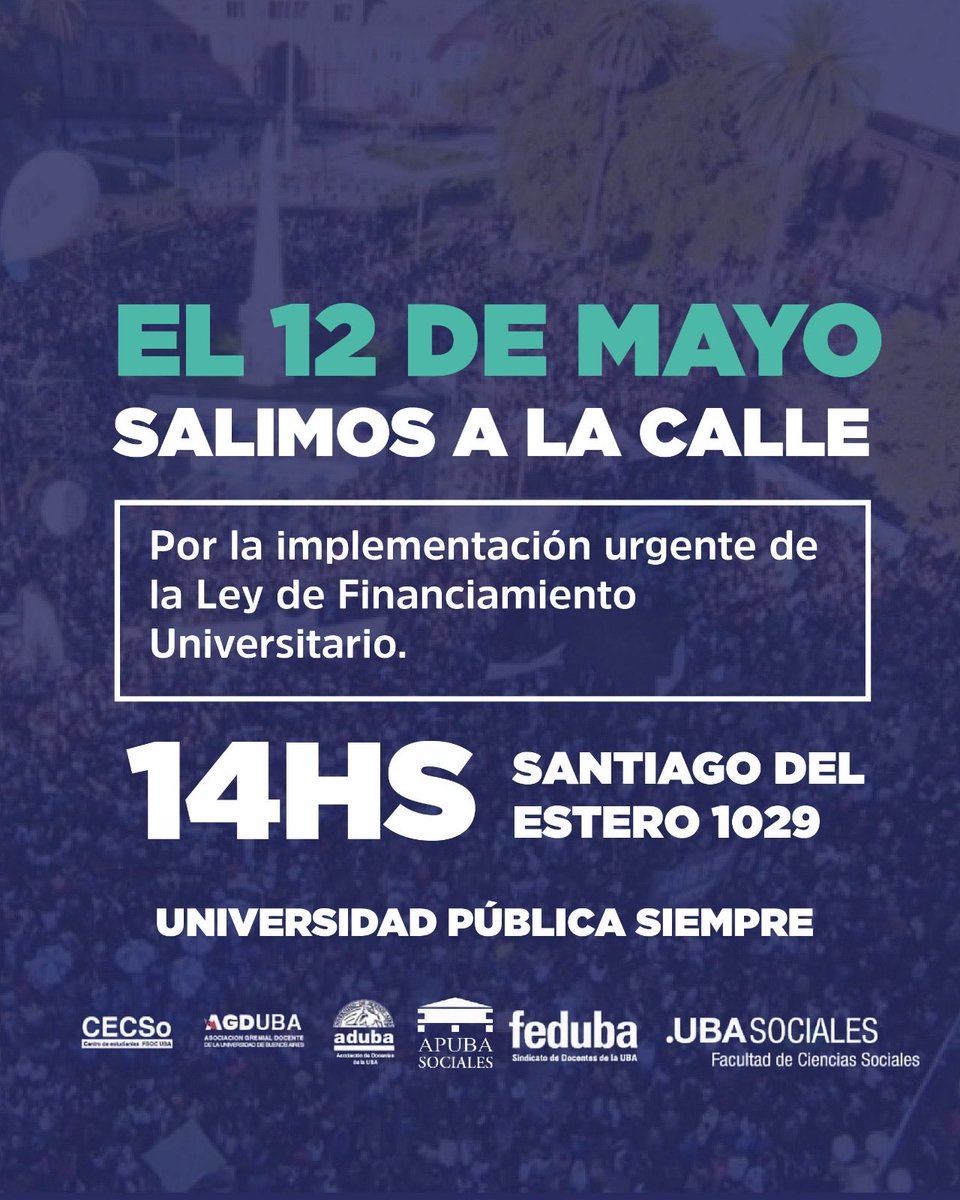 UBA Sociales | #FSOC #UBA tweet media