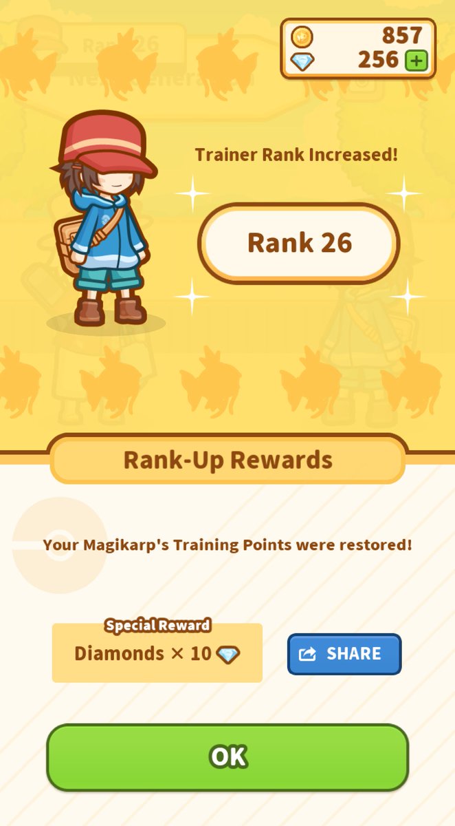 rdnerpla47666's tweet photo. All right!
My Rank went up to 26! #Magikarp https://t.co/JIuul1d66w https://t.co/adN6kc6zrR