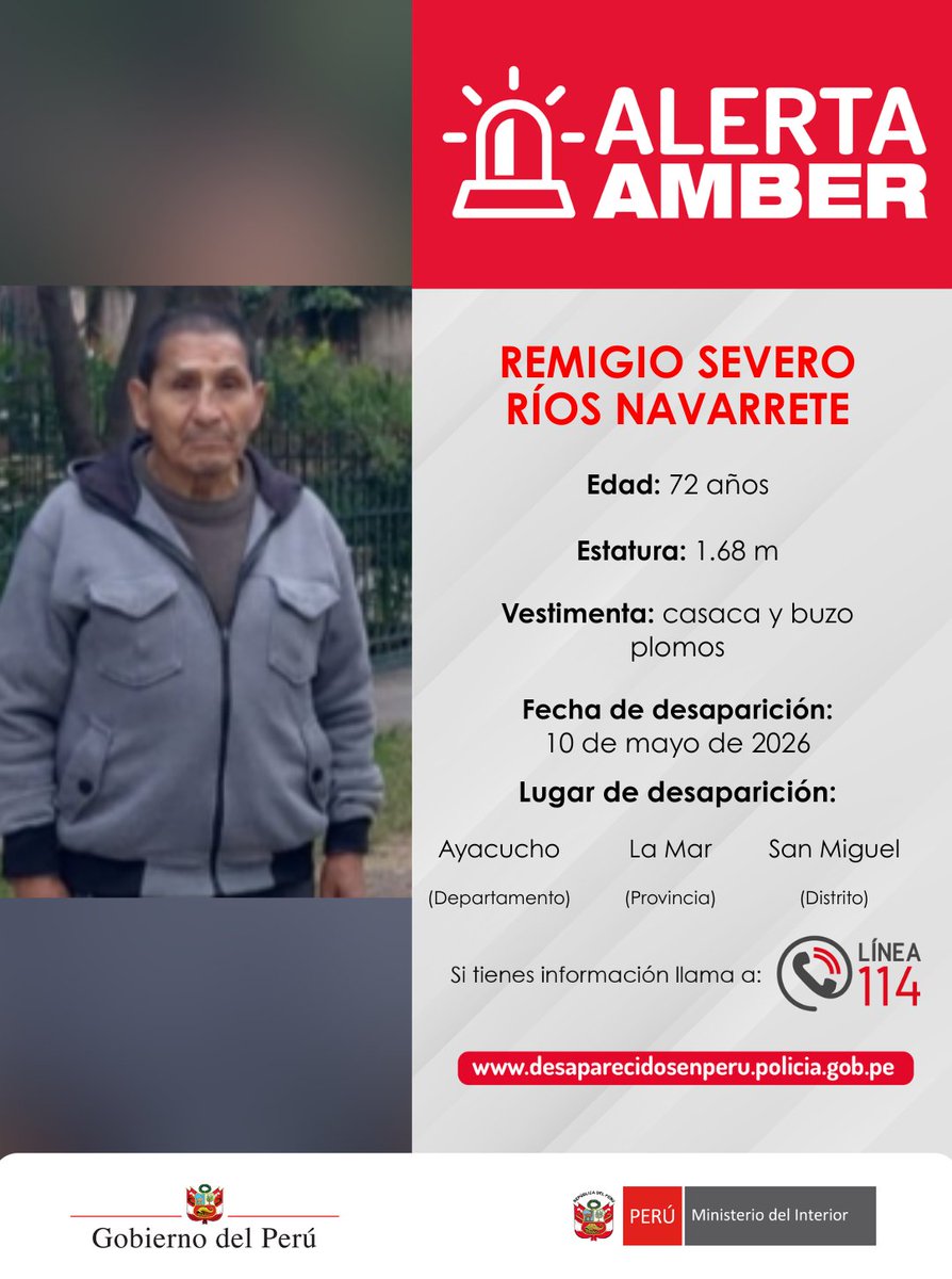 Ministerio del Interior 🇵🇪 tweet media