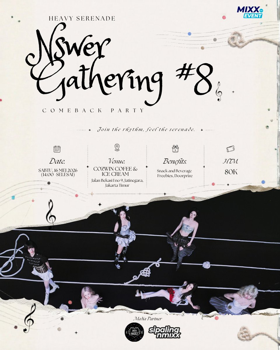 potosob's tweet photo. @SiPalingNMIXX Nitip, yuk join hype comeback bareng nswer https://t.co/3gFgsPP0EV