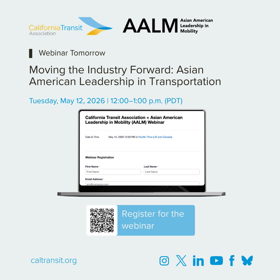 California Transit Association tweet media