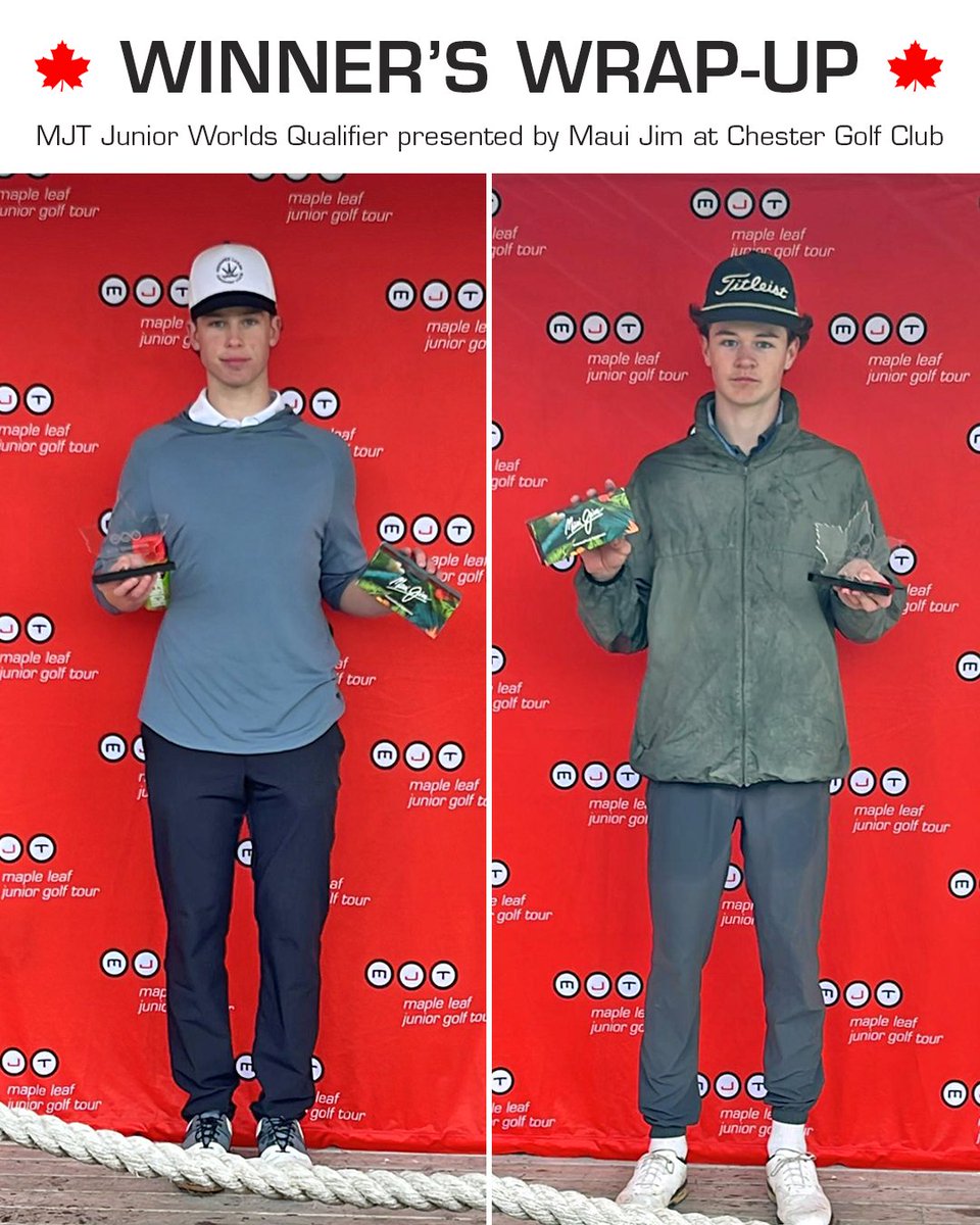 Maple Leaf Junior Golf Tour (MJT) tweet media