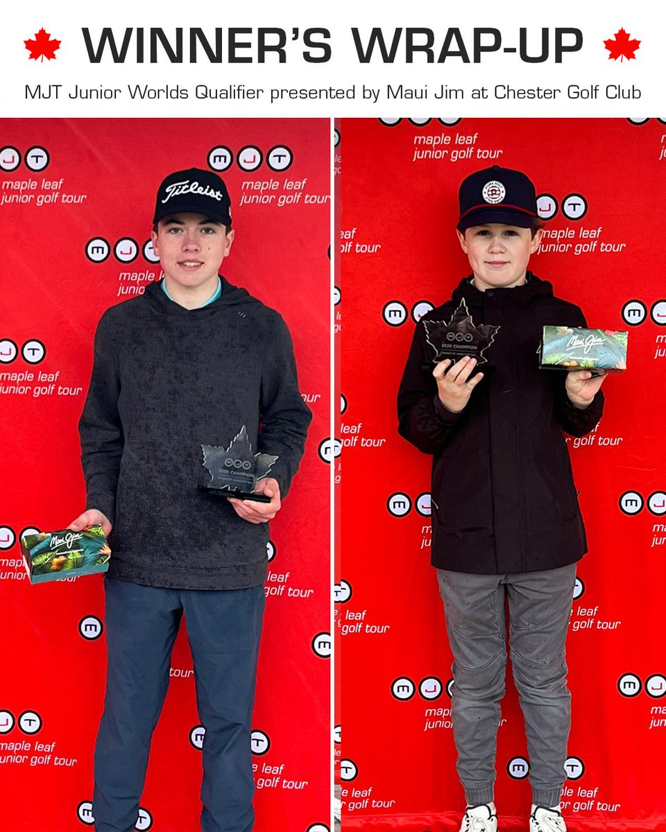 Maple Leaf Junior Golf Tour (MJT) tweet media