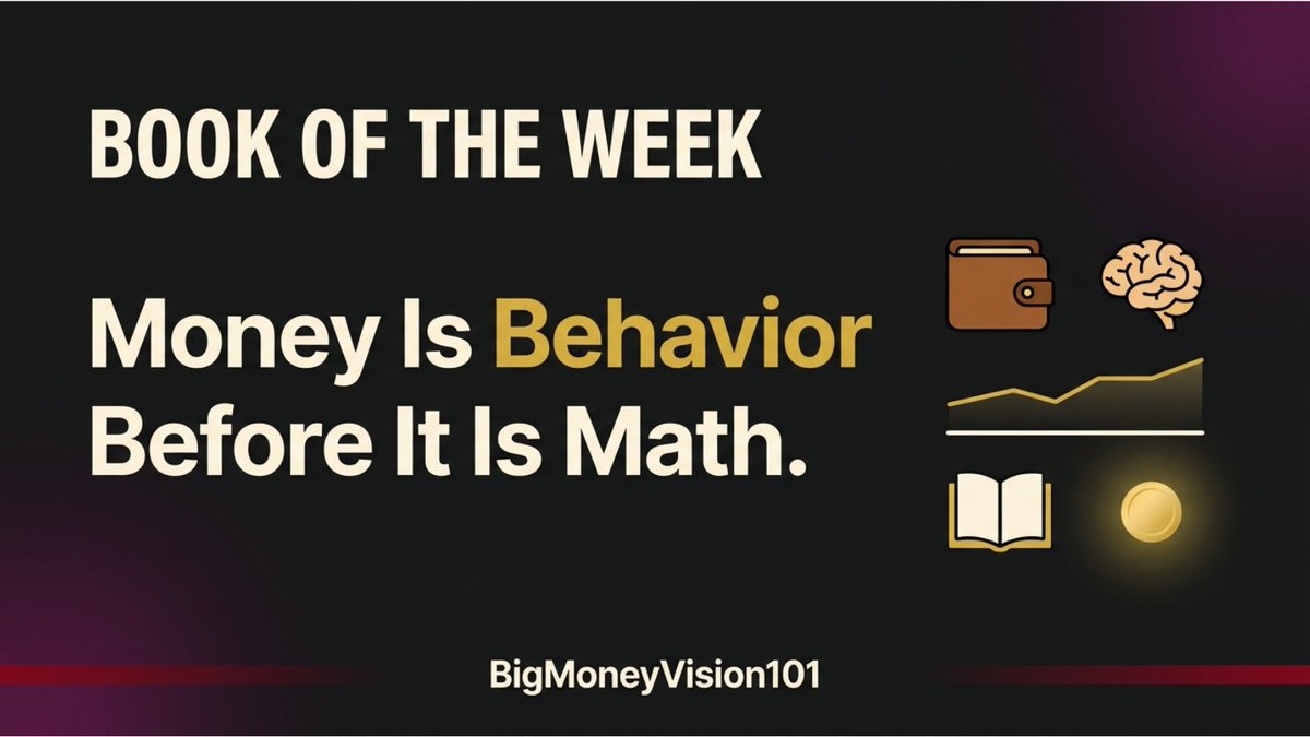 bmoneyvision101's tweet photo. Money Is Behavior Before It Is Math.

Money is not only a math problem. It is also a behavior pattern.

Action: apply one idea today.

Resource hub: https://t.co/HdndWwOK6r
Disclosure: resource page may include affiliate links.

#WealthMindset #MoneyMindset #PsychologyOfMoney https://t.co/6YwHjs7dmW