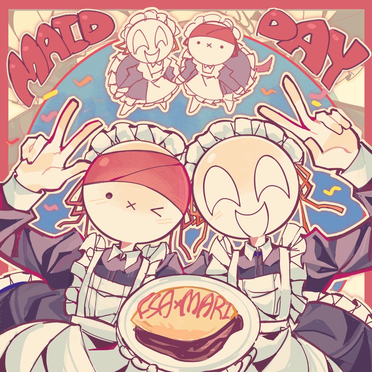1m2_OwO's tweet photo. 🎈📱maid https://t.co/SOKonAPMeh