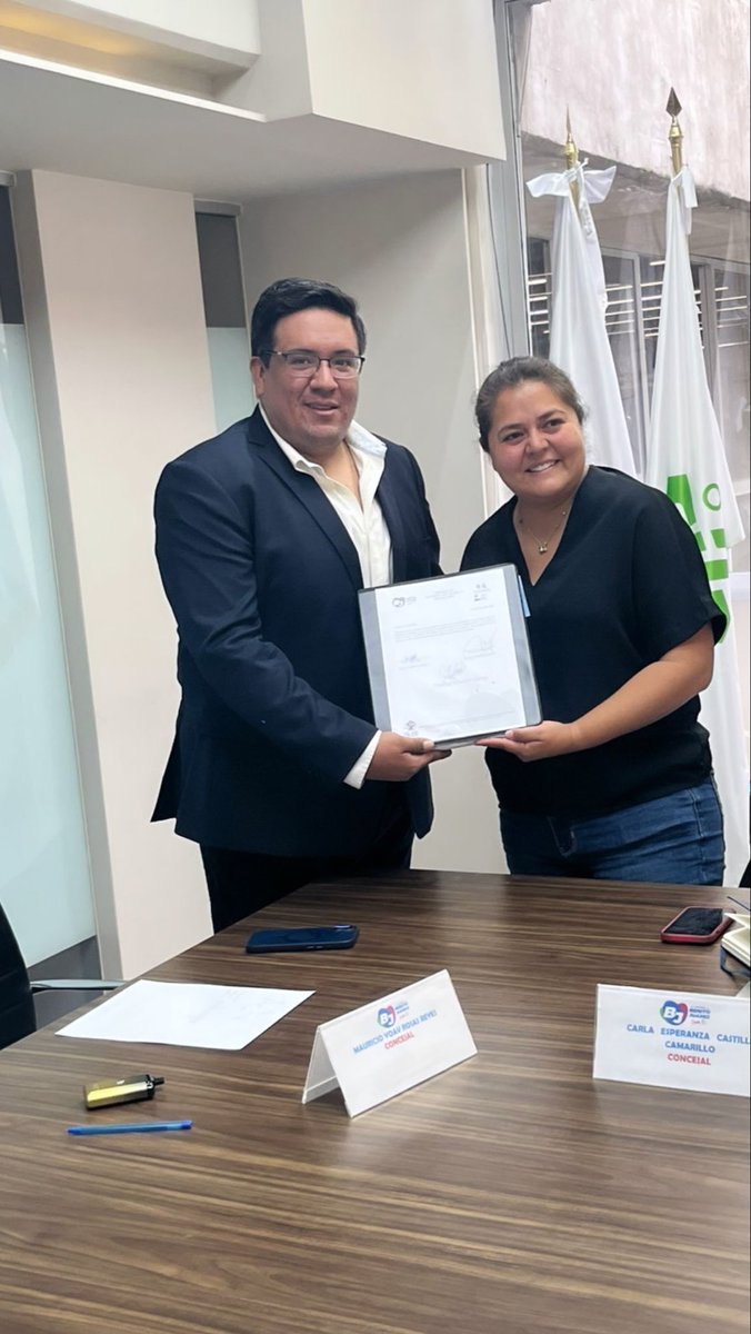 mauyoav's tweet photo. El día de hoy recibí formalmente la “Presidencia de la Comisión de Participación Vecinal y Vinculación” para el período Junio 2026-Febrero 2027” #OrgulloBJ #concejalmy 

Agradezco la oportunidad de nuestro Pdte del Concejo y Alcalde de Benito Juárez, @luismendozabj https://t.co/t0kQZkkHwm