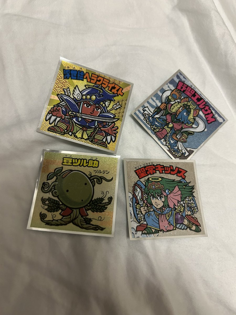 bristoaqa's tweet photo. ヘラクライスト出た　#浮世絵ビックリマン https://t.co/EoH5sC2cjq
