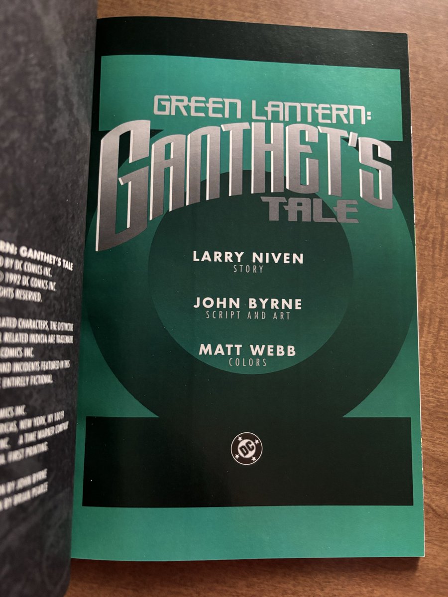 CanaDaBear1701's tweet photo. Random comic box pull today. Back in '92 I wasn't much of a Green Lantern fan but if you're going to team up award winning science fiction novelist Larry Niven with one of my favourite comics creators John Byrne, there's no way I'm passing on that.
Happy Monday! 😊
#MyComics https://t.co/VMlxLHXySD