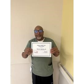 UNCHealthRexHS's tweet photo. Congratulations to our recent CARES Award recipients — Alexis from Environmental Services and Warren from Patient Transport! Thank you both for your outstanding service and kindness to our patients and families at Rex Holly Springs. We are so thankful to have you on our team! https://t.co/FOvkwQCmrr
