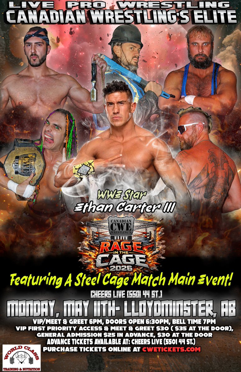 Canadian Wrestling's Elite tweet media