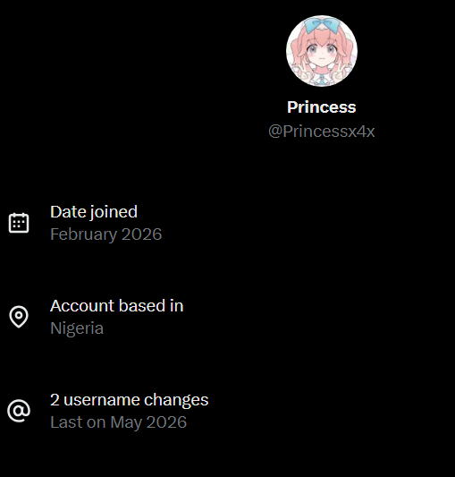 Princess tweet media