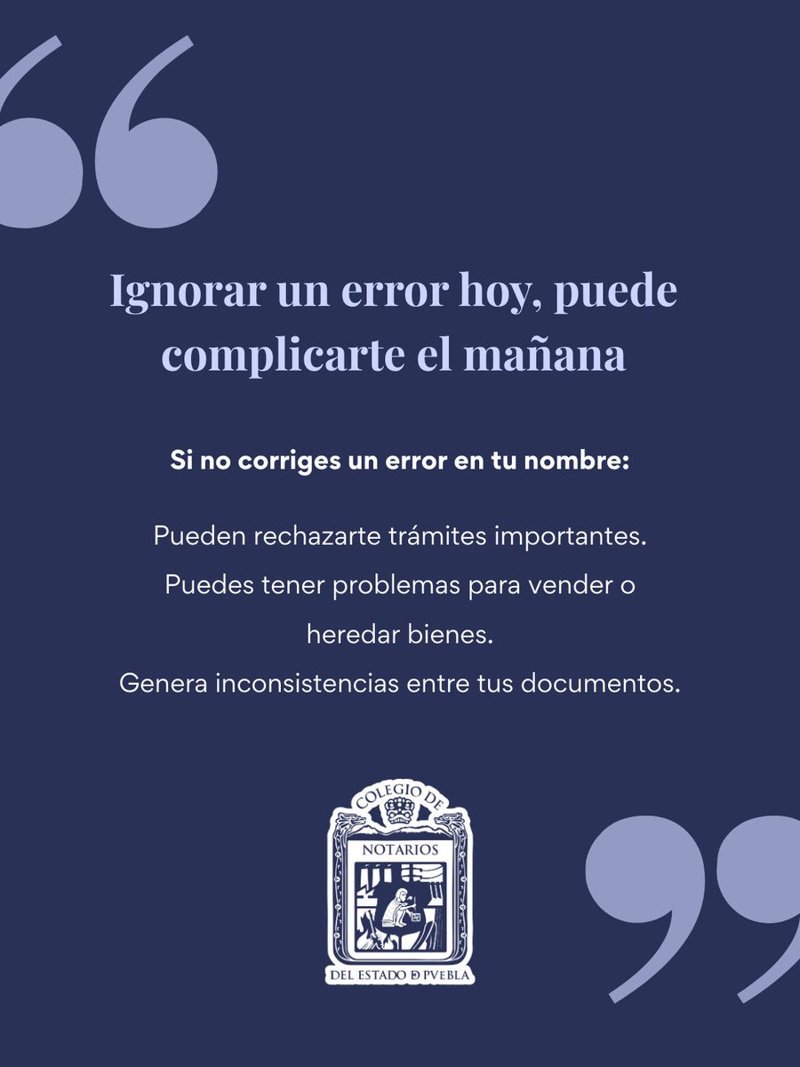 Colegio de Notarios de Puebla tweet media