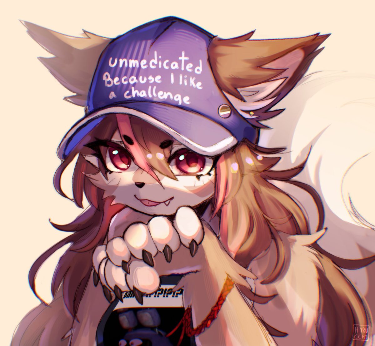 HarucchiArt's tweet photo. trying to keep it together https://t.co/p7JCQRu5Qi