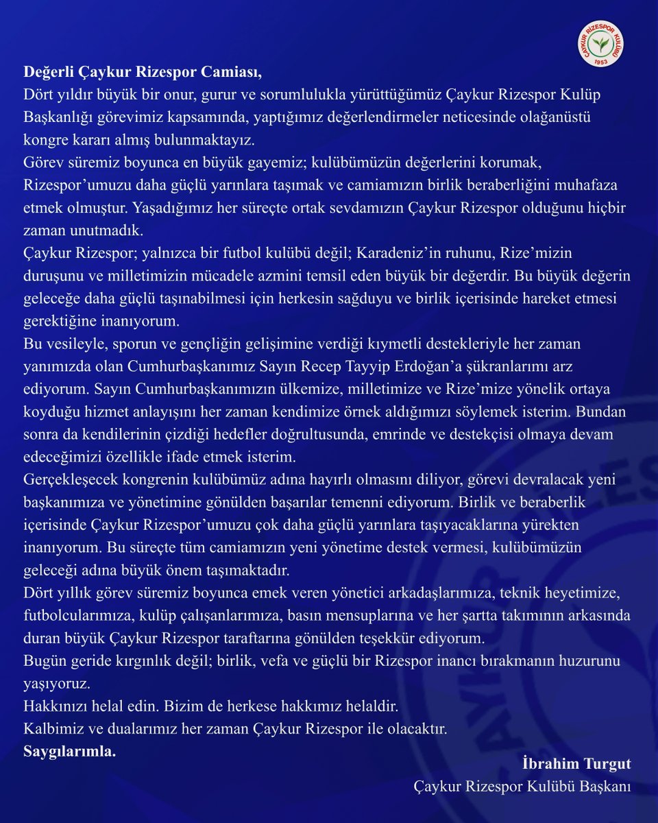 Çaykur Rizespor tweet media