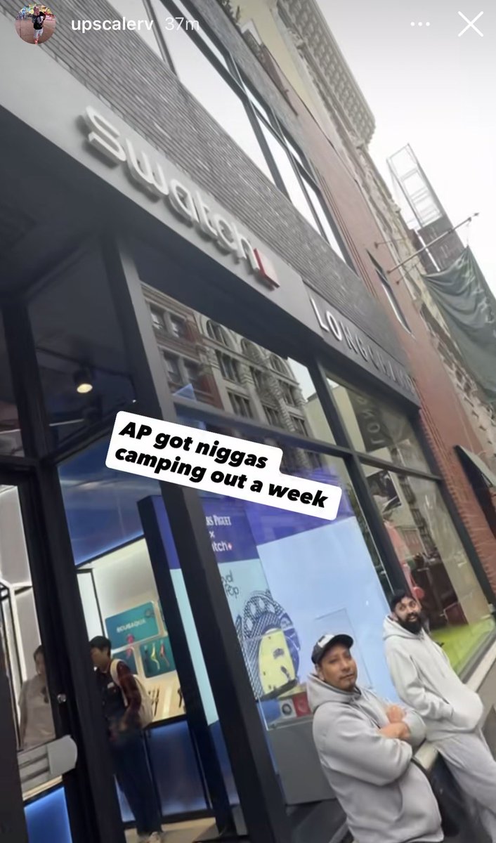 AP SWATCH UPDATE

New York has already started a line ONE WEEK before the release with no clear details confirmed 

Over / Under on cancelled drop?