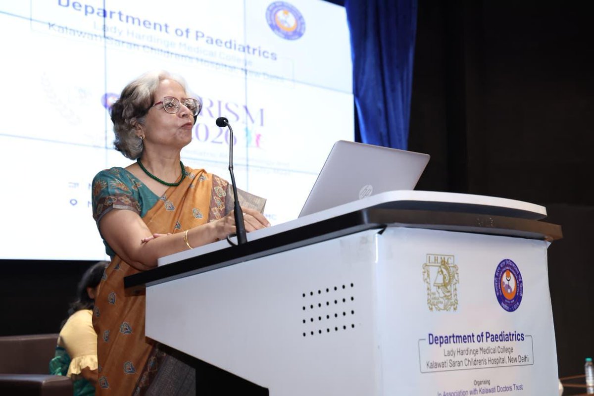 DirectorLHMC's tweet photo. PRISM 2026 - Pediatric Rheumatology &amp; Immunology Meet (May 9–10, 2026), inaugurated by DGHS, had experts from PGI, AIIMS, LHMC &amp; other prominent institutes to discuss IEI, JIA, SLE, vasculitis, Kawasaki, urticaria &amp; more. 
300+ delegates attended 
driving clinical excellence. https://t.co/veBbiwJWj8