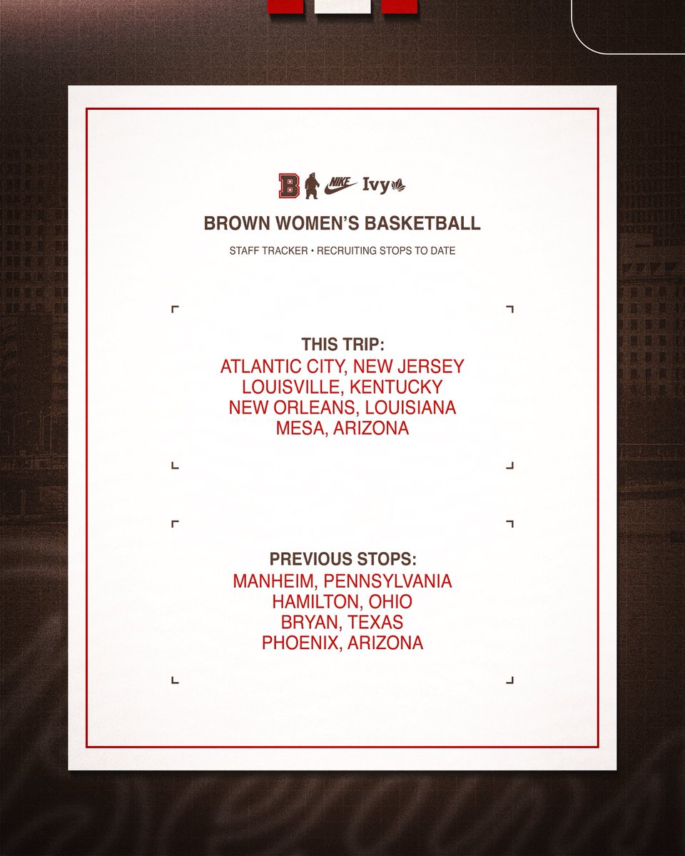 Brown Women’s Basketball tweet media