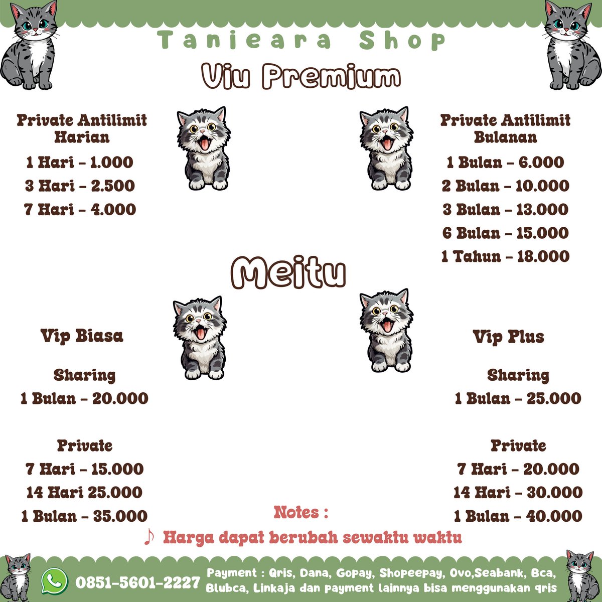 tanie | bisa qris | testi 2000+++, wa ada di bio tweet media