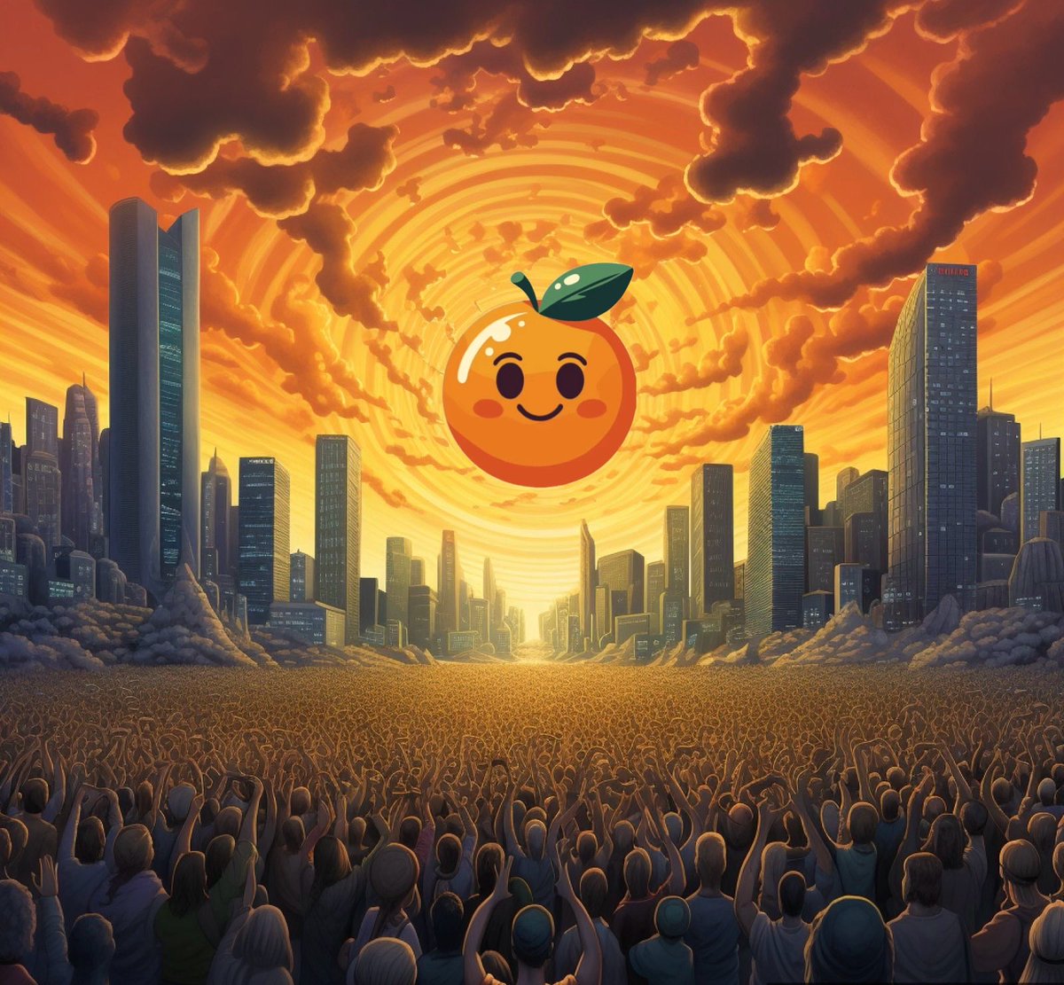 Orange tweet media