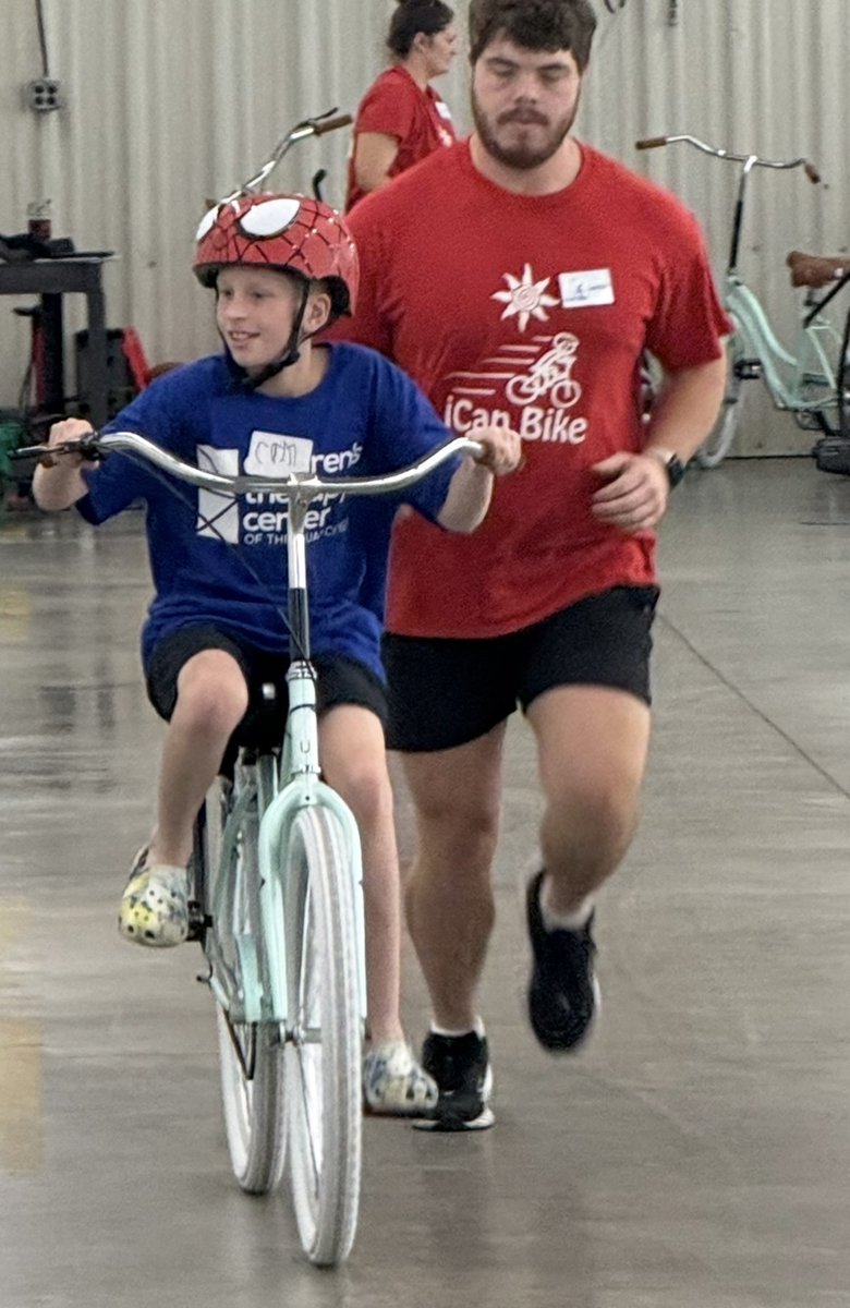 CTCQC's tweet photo. “Teach them to ride and see where they go...” Join us for the 2026 iCanShine Bike Camp July 13th-17th! We’re all about helping kids with disabilities pedal towards confidence and fun! Register TODAY at https://t.co/VNsPALFfv4 Presented by @Fareway_stores https://t.co/sbDF7TokfR