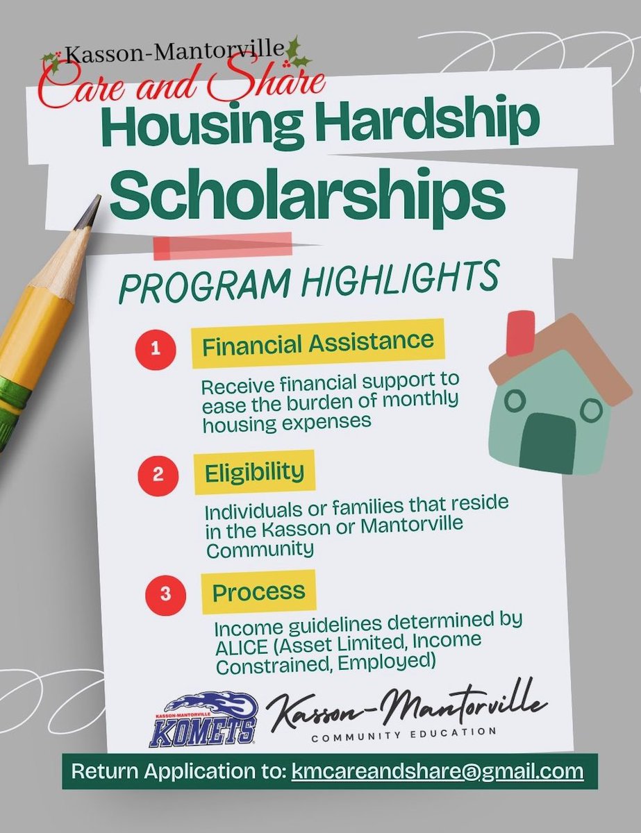 KMCareAndShare's tweet photo. ￼🏡 Are you currently in a hardship? K-M Care &amp; Share has housing scholarship funds available for those who are currently in need or in a hardship. 💵

Apply using the link below and return to the Care and Share email.

https://t.co/aiDsvg1WAM https://t.co/iLiAT5OPiY