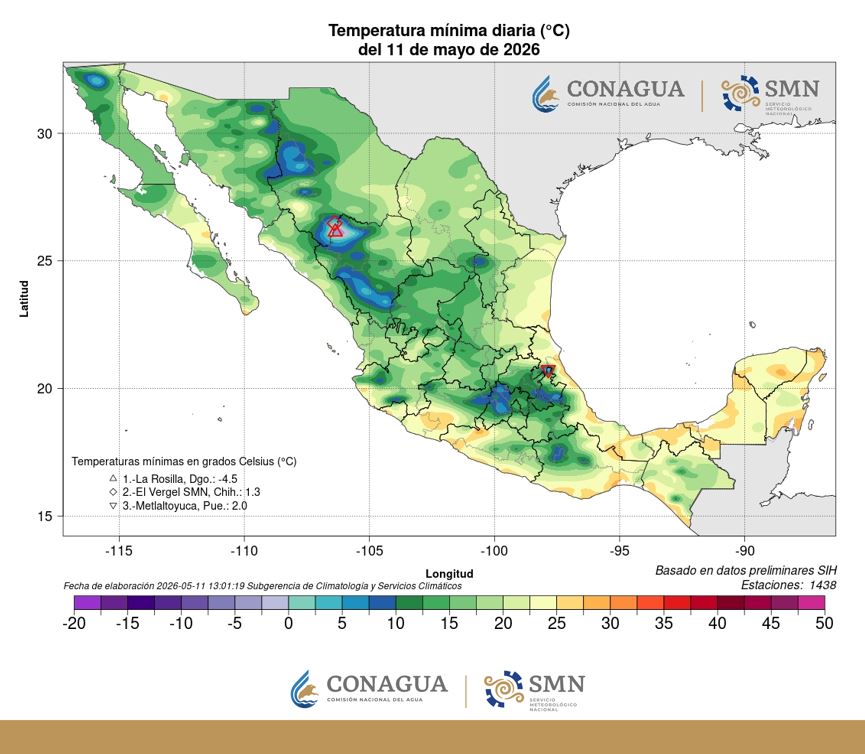 CONAGUA Clima tweet media