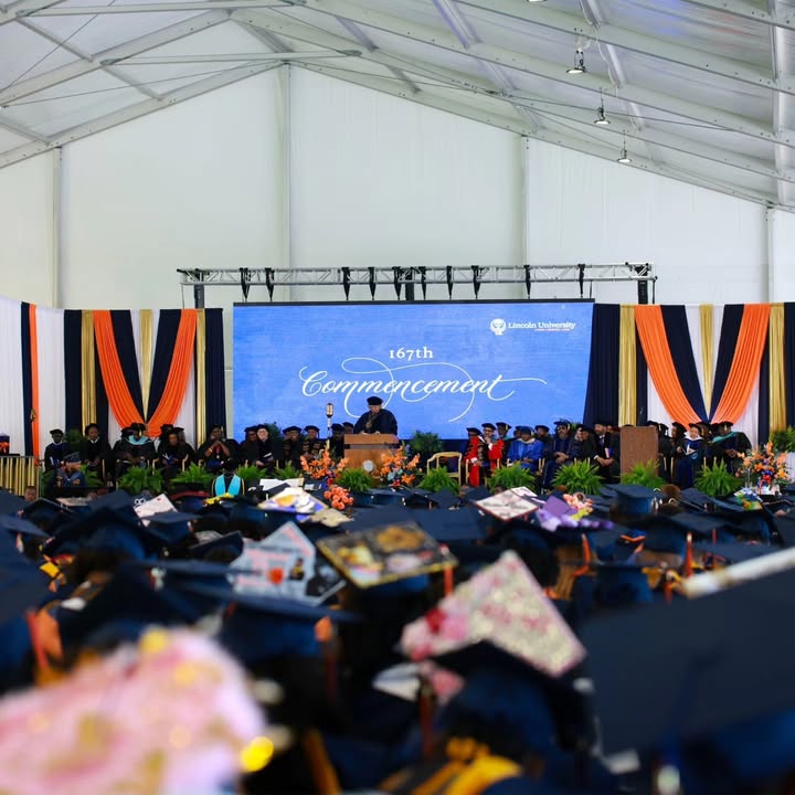 EventQuip's tweet photo. 🎓 Turning hard work into center stage.

Proud to provide the structure for @LincolnofPA 167th Commencement as the Class of 2026 celebrates years of late nights, big goals, &amp; unforgettable memories — and the moment every tassel toss was made for 👏✨
📷  @LincolnUofPA #tents https://t.co/awMHndTIQF
