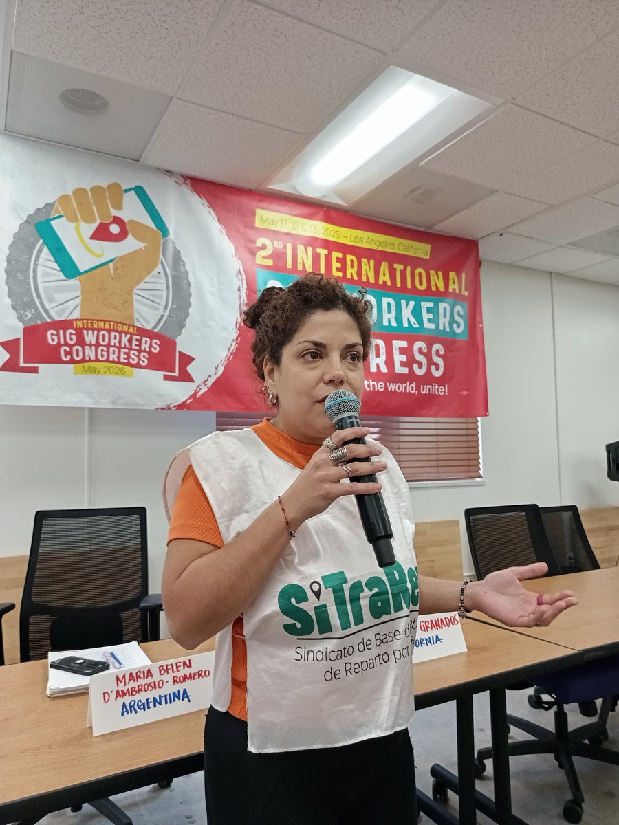 sitrarepa's tweet photo. ¡Empieza el Segundo Congreso Internacional de Trajadores por Plataforma!

Estamos reuniendo trabajadores por plataforma de todo el mundo para fortalecer la organización y ganar derechos laborales para todos.

15 países.
Millones de trabajadores.
¡Trabajadores por plataforma del mundo, unámonos!