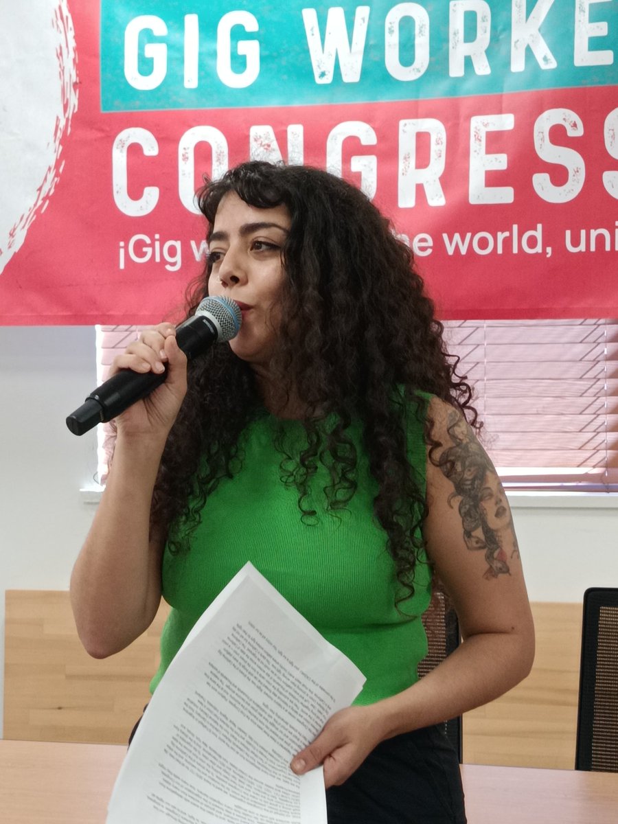 sitrarepa's tweet photo. ¡Empieza el Segundo Congreso Internacional de Trajadores por Plataforma!

Estamos reuniendo trabajadores por plataforma de todo el mundo para fortalecer la organización y ganar derechos laborales para todos.

15 países.
Millones de trabajadores.
¡Trabajadores por plataforma del mundo, unámonos!