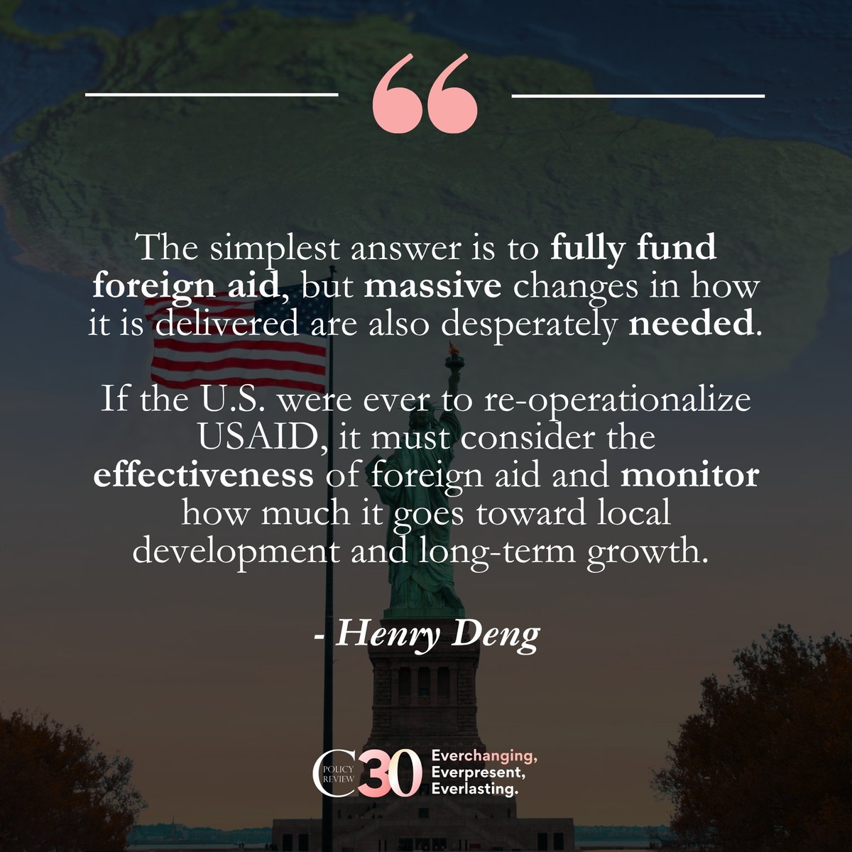CornellPolicy's tweet photo. Henry Deng argues that rebuilding USAID with stronger accountability and localized development strategies is essential to addressing the root causes of migration.

Read more: https://t.co/WyJ21X10Ir

#CornellPolicyReview https://t.co/9l7WucYif5