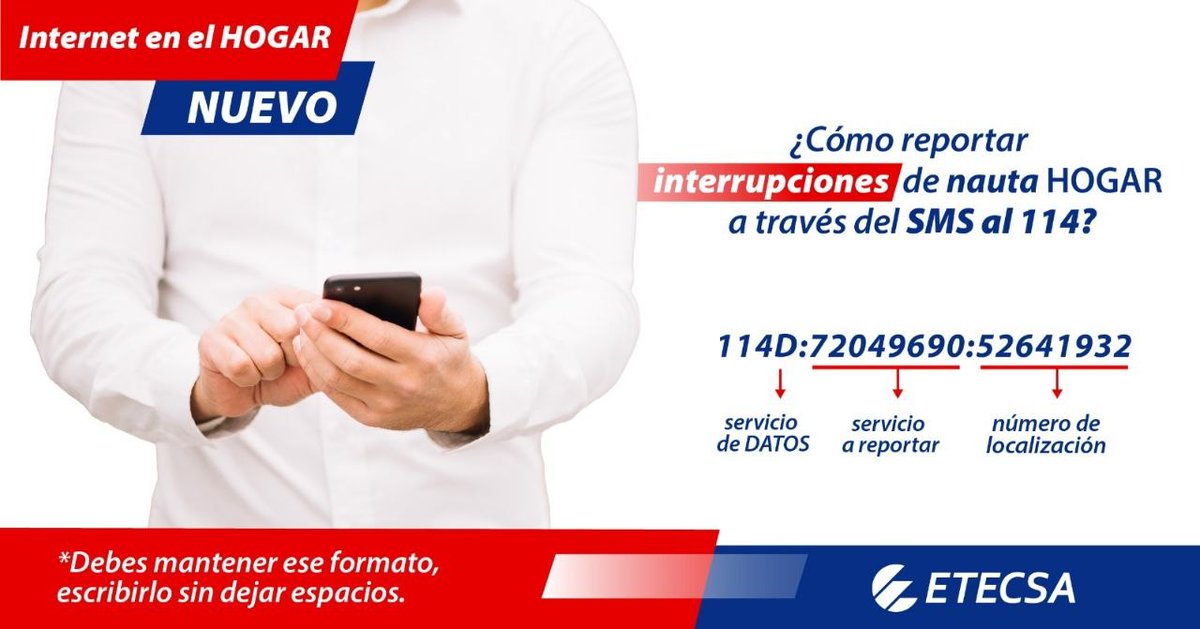pccomplex87's tweet photo. 🎯  Si eres cliente del servicio #nauta Hogar esta información es importante para ti. #EtecsaConCuba https://t.co/20ZHizYnLo