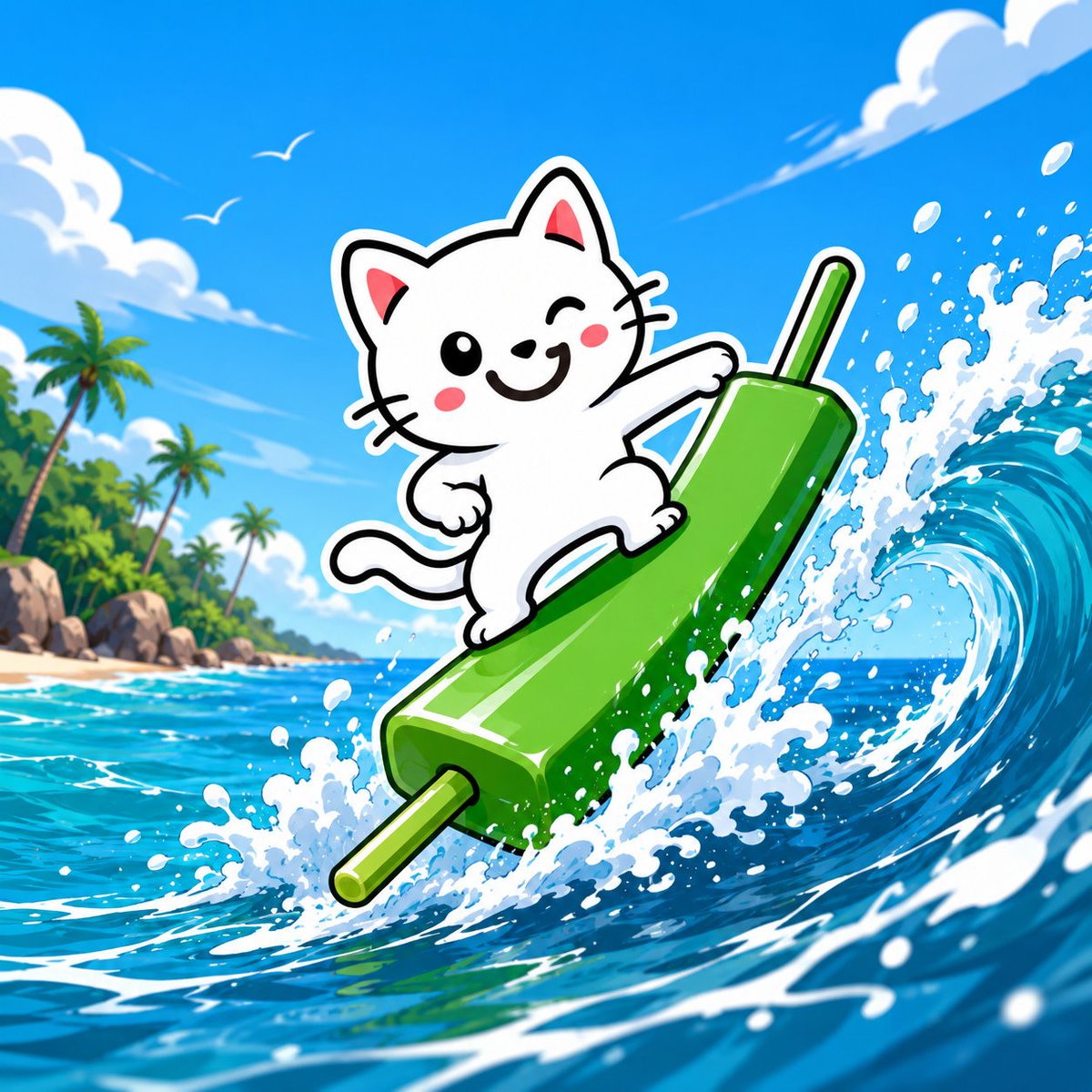 Giggle Cat tweet media