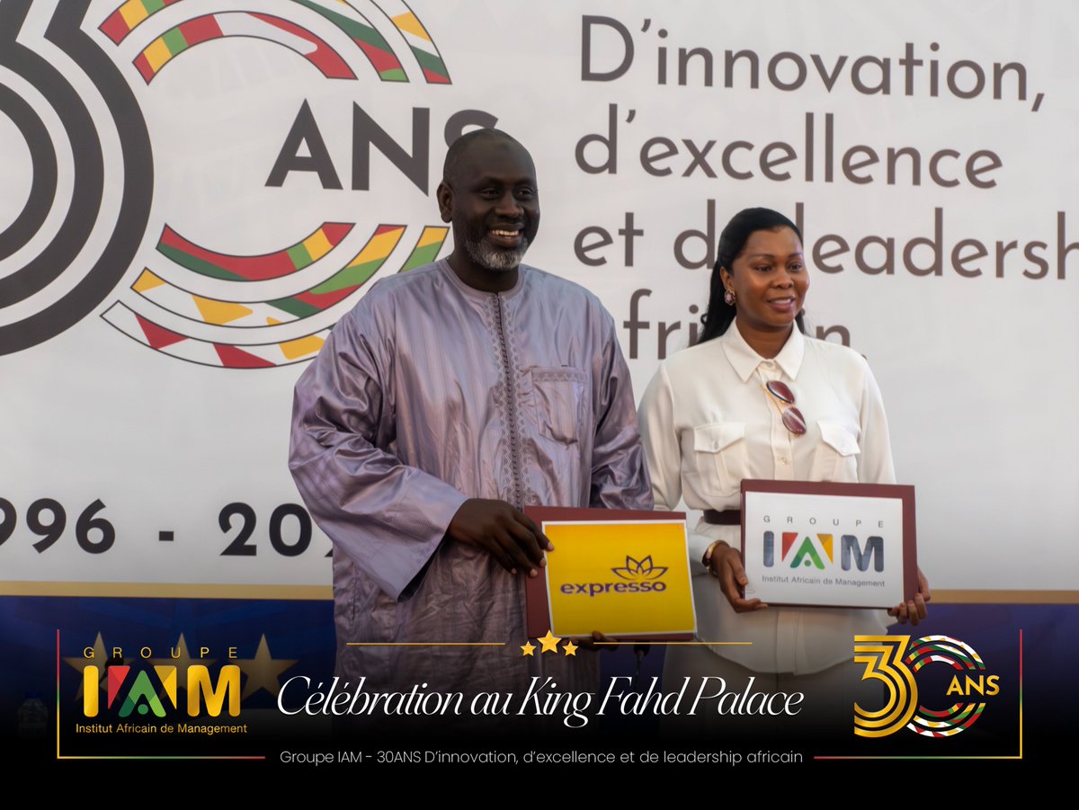 GroupeIAM's tweet photo. Retour en images sur les panels des 30 ans du Groupe IAM au King Fahd Palace.

Leadership, valeurs africaines, innovation et IA au cœur des échanges avec notamment Fatou Sow Kane, Alla Sène Gueye, Alioune Badara Mbengue et Insa Touré.

30 ans d’histoire. 30 ans d’excellence. https://t.co/YMZ99zab2O
