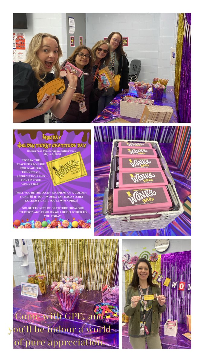 GoshenPostES's tweet photo. Last week's staff appreciation Day 1... We❤️our staff! https://t.co/z5aGFIalSf
