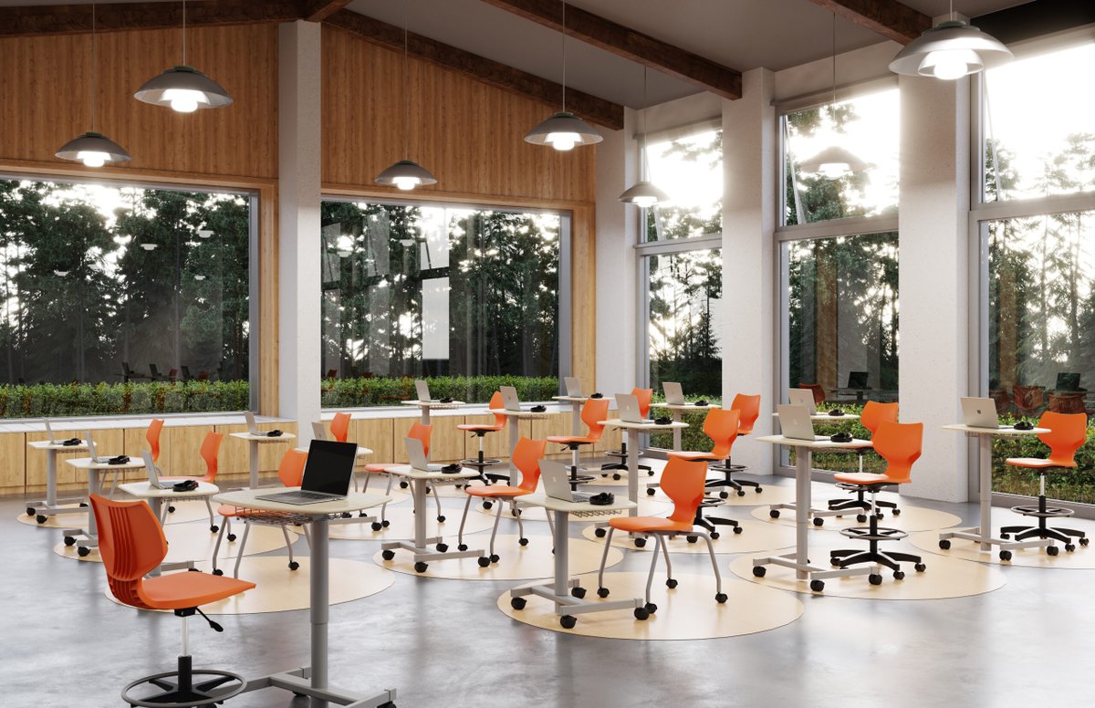 furnishingsLSF's tweet photo. Research shows that for Active Movers, small, continuous movements actually improve attention, working memory, and on-task behavior. Our environments shouldn’t just “allow” movement; they should be intentionally designed to support it. Check out latest blog for more. https://t.co/Dw5NeW9uQH