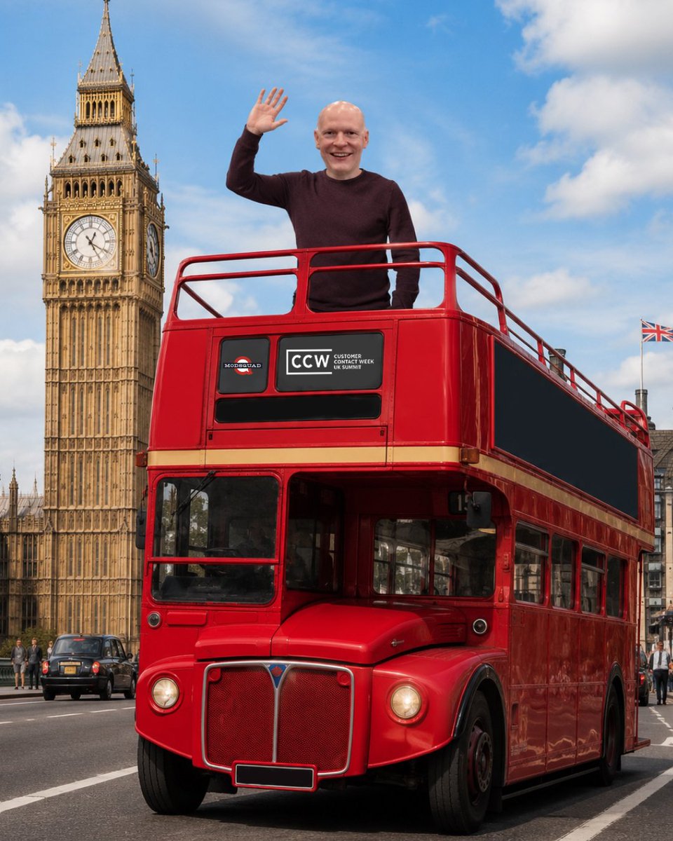 modsquad's tweet photo. Heading to Customer Contact Week UK? Let Luke be your local guide.

Not for sightseeing. For figuring out what’s actually working in support right now. https://t.co/CeCGSGmCj4