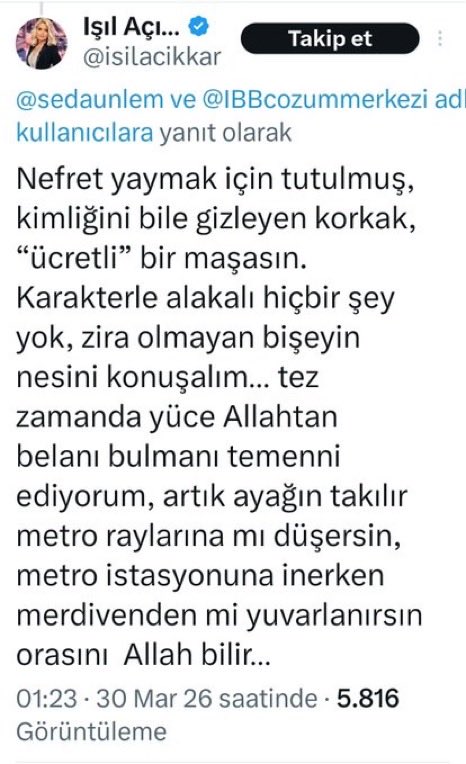 Prof Dr. Nebahat BULUT tweet media