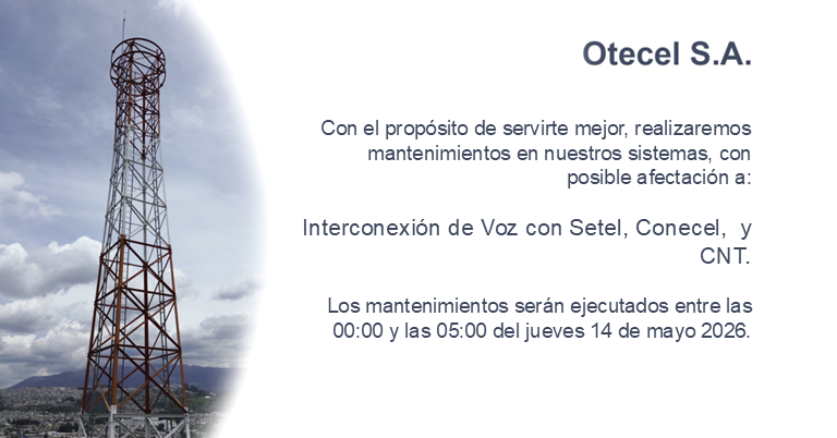 OtecelSA's tweet photo. Otecel S.A. a la ciudadanía https://t.co/91mEAyZ2oo
