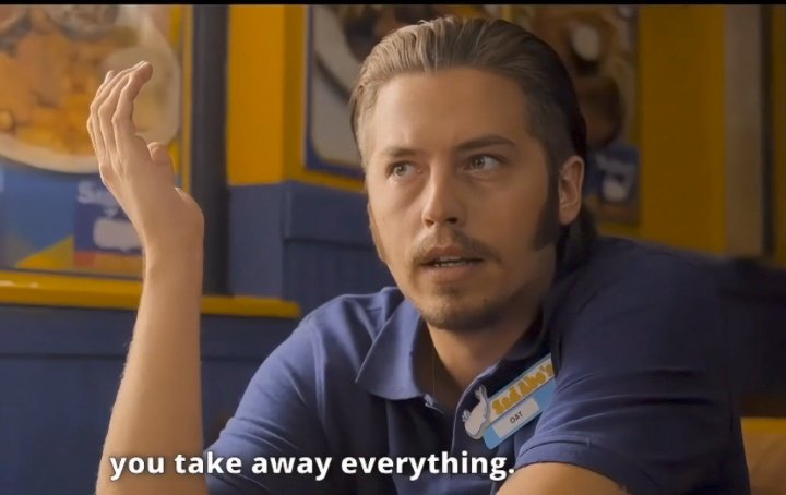 sprouseversion's tweet photo. Primeira imagem de Cole Sprouse em seu novo filme The Rivals of Amziah King 🥂 https://t.co/GveghqtttA