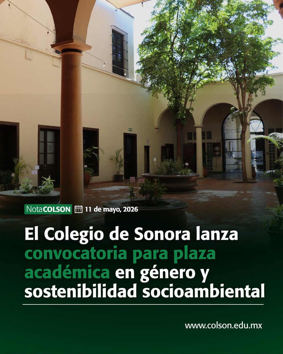 El Colegio de Sonora tweet media