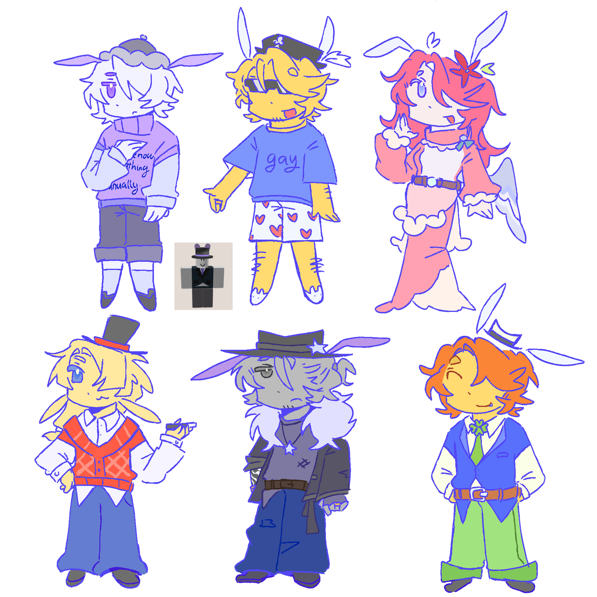 BikGid's tweet photo. Random art 
Bunibuni 
•
•
#robloxadmins , ignore docstrange https://t.co/SMJwsxtqL8