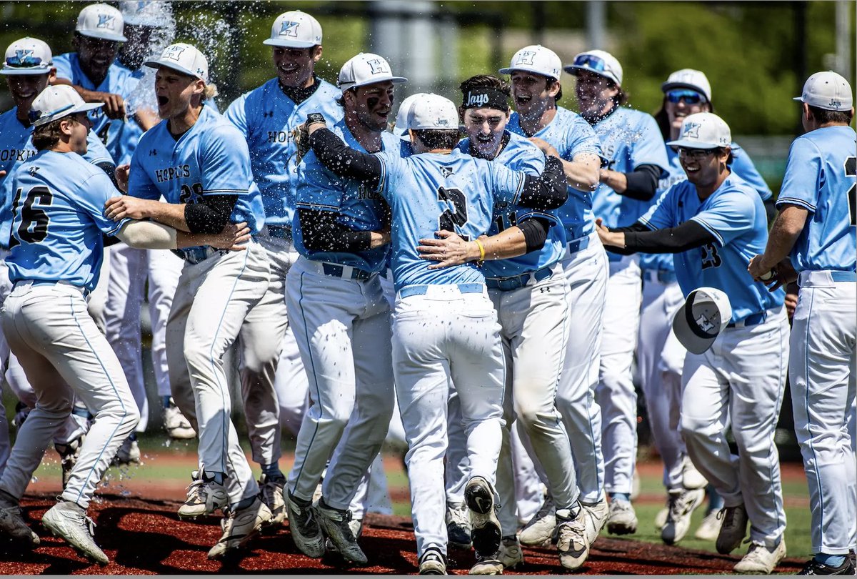 CentennialConf's tweet photo. BASE | NCAA BOUND
@JHUBaseball will host Pfeiffer on Friday in the opening game of the 2026 NCAA Division III Baseball Championship Regional!
π https://t.co/ZTTeJQpOoM
#CentConf #CCbase #d3base https://t.co/pxCC7ZC2gE