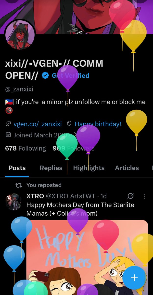 xixi//•VGEN•// COMM OPEN// tweet media