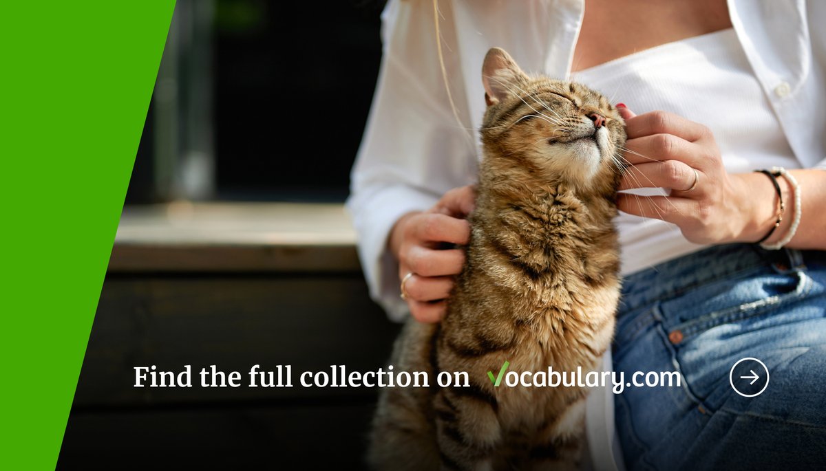 VocabularyCom's tweet photo. Paws for a moment – May is National Pet Month! Show your furry friends how much they mean to you with cuddles, love, and these pur-cabulary words: https://t.co/n90q0A05We https://t.co/7cnN6gu351