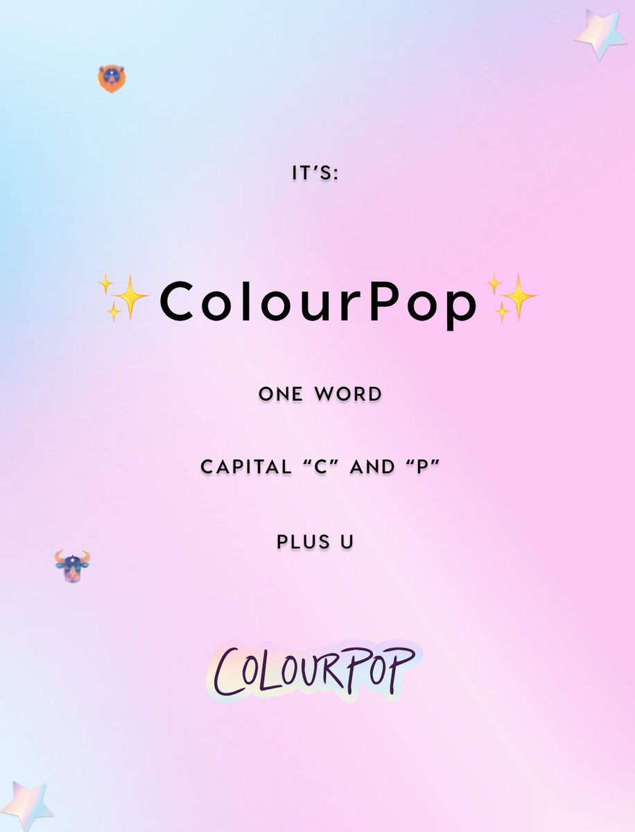 ColourPop Cosmetics tweet media