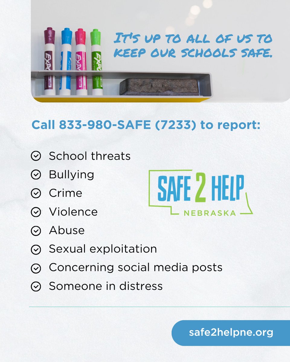 Safe2Help Nebraska tweet media
