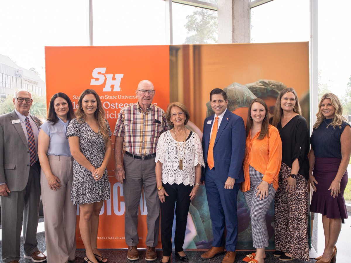 shsucom's tweet photo. Investing in the next generation of physicians. 

Marcella Schomburg-Koy established an endowed scholarship at SHSU-COM through a $25,000 commitment supporting future physicians and rural healthcare across Texas.

Read more: https://t.co/k5J99yyd45 https://t.co/uT4J6hEOVi